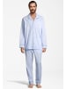 Seidensticker Pyjama Web in Zen Blue