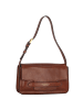 The Bridge Lucrezia Schultertasche Leder 26 cm in marrone