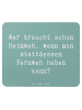 Mr. & Mrs. Panda Mousepad Spruch Heimweh oder Fernweh mit Spruch in Meeresbrise