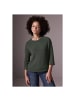 Street One Langarmshirt in oil green