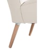 58 aufm Kessel SESSEL Kassi Bezug Kunstleder Buche natur / beige