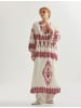 KOTON KIMONOS in Bordo Gemustert