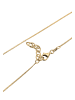 Elli Halskette 925 Sterling Silber Geo, Kugel in Gold