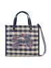 Oilily Check Shopper Tasche 30 cm blueprint