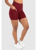SMILODOX Shorts Temmy Pocket Seamless in Bordeaux