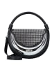 Replay Handtasche Leder 21 cm black