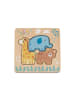 BusyKids Holzpuzzle "Tiere" in Mehrfarbig 17 x 17 x 1.4 cm - ab 1 Jahr