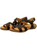 El Naturalista Komfort Sandalen in schwarz