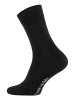 Clark Crown® Bio-Baumwoll Socken 6 Paar in schwarz