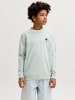 JACK & JONES Junior Sweatshirt in Aqua Gray