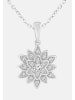 Diamant Exquis Halskette aus 375 Weißgold mit Diamant
