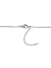 Adeliás Unisex Halskette mit Anhänger – Kreuz aus Edelstahl in silber