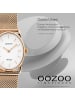 Oozoo Armbanduhr Oozoo Vintage Series roségold extra groß (ca. 28x23mm)