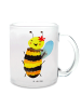 Mr. & Mrs. Panda Teeglas Biene Happy ohne Spruch in Transparent