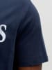 JACK & JONES PLUS T-shirt in Navy Blazer