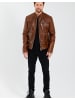 Ron Tomson Lederjacke in BROWN