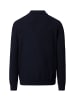 CASAMODA Polo-Shirt Langarm in Blau