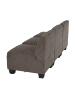 MCW Modular 3-Sitzer Sofa Moncalieri, Braun, ohne Armlehnen