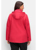 sheego Softshelljacke in rot