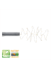 STAR Trading Batterie Flaschenlicht Dew Drop in Silber
