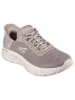 Skechers Damen- Schnürschuhe GO WALK FLEX - GRAND ENTRY in Beige