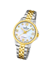 Candino Analog-Armbanduhr Candino Automatik silber, gold mittel (ca. 34mm)