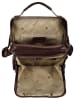 piké Rucksack echt Leder in braun