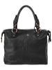 Forty degrees Handtasche in schwarz