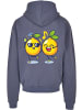 Merchcode Hoodie "Lemon Party Oversized Hoody" in Blau