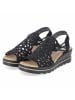 rieker Sandalette in schwarz
