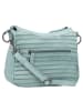 FREDs BRUDER Riffel Likely Umhängetasche Leder 29 cm in soft blue