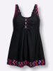 WITT WEIDEN Tankini-Top in schwarz-pink-lila