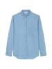 Marc O'Polo Denim Bluse regular in Essential mid blue wash