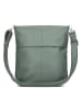 Zwei Mademoiselle.M Schultertasche 27 cm in eucalyptus