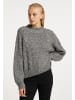 myMo ROCKS Strickpullover in Grau