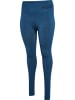 Hummel Hummel Leggings Hmlte Multisport Damen Atmungsaktiv Schnelltrocknend Nahtlosen in INSIGNIA BLUE MELANGE