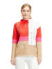 Betty Barclay Strickpullover mit Color Blocking in Red/Pink