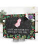 Mr. & Mrs. Panda Adventskalender Axolotl Tanzen mit Spruch in Kreidetafel