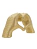 Mauro Ferretti Skulptur aus Goldharz, 25 x 7,5 x 13,5 cm