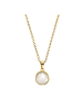 s.Oliver Kette mit Anhänger Silber 925, gelbvergoldet in Gold