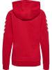Hummel Reißverschluss Kapuzenpullover Hmlgo Damen in TRUE RED