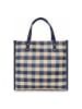 Oilily Check Shopper Tasche 30 cm blueprint