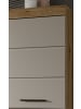 Inn.Furn Hängeschrank Sand Kaschmir, Evoke Eiche, Badschrank hängend 2-türig 74 cm