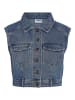 Noisy may Jeansweste in Medium Blue Denim