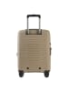 Stratic Novium 4 Rollen Kabinentrolley S 55 cm Laptopfach mit Dehnfalte sand