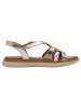 Tamaris WIDE FIT Sandale in METALLIC COMB