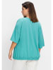 sheego Shirt in aqua