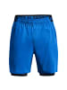 Under Armour Vanish Woven 2-in-1 Shorts in Blau