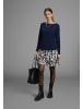 Laura Scott Jerseykleid in blau-gemustert