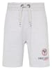 Carlo Colucci Sweatshorts Contarino in Grau Meliert